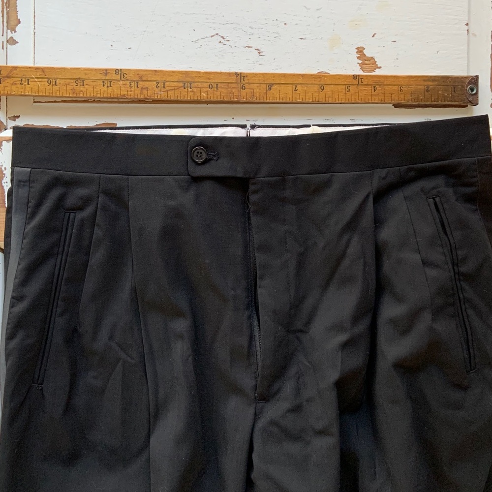 Vintage 1990’s Men’s Tuxedo Jacket Pants Vest Set - Picture 7 of 8